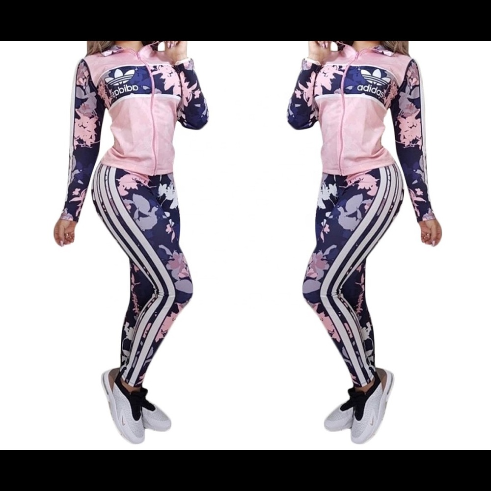 Famous brand set active wear